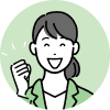 女性のイラストのアイコン