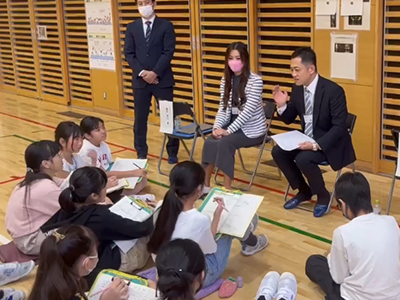 地域の小学校で講師を担当しました
