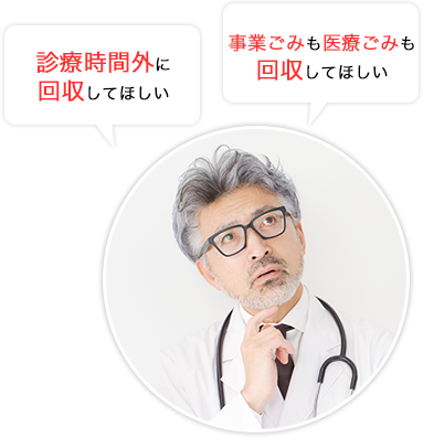 すぐに対応してほしい、スムーズに連絡をとりたい、親身に対応してほしい、決まった日時に回収してほしい