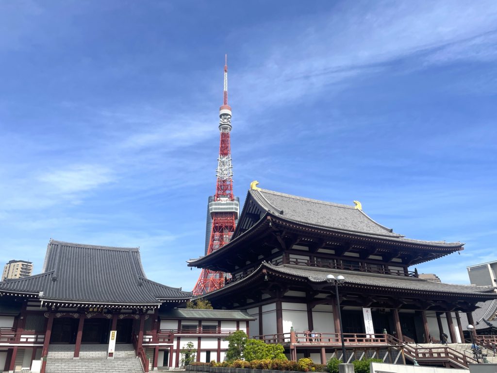 東京タワーの風景