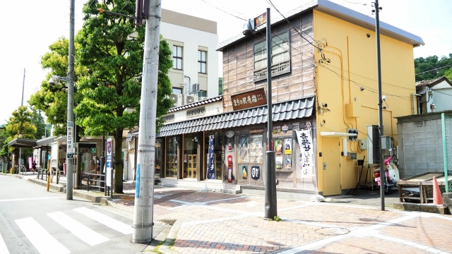 青梅駅付近